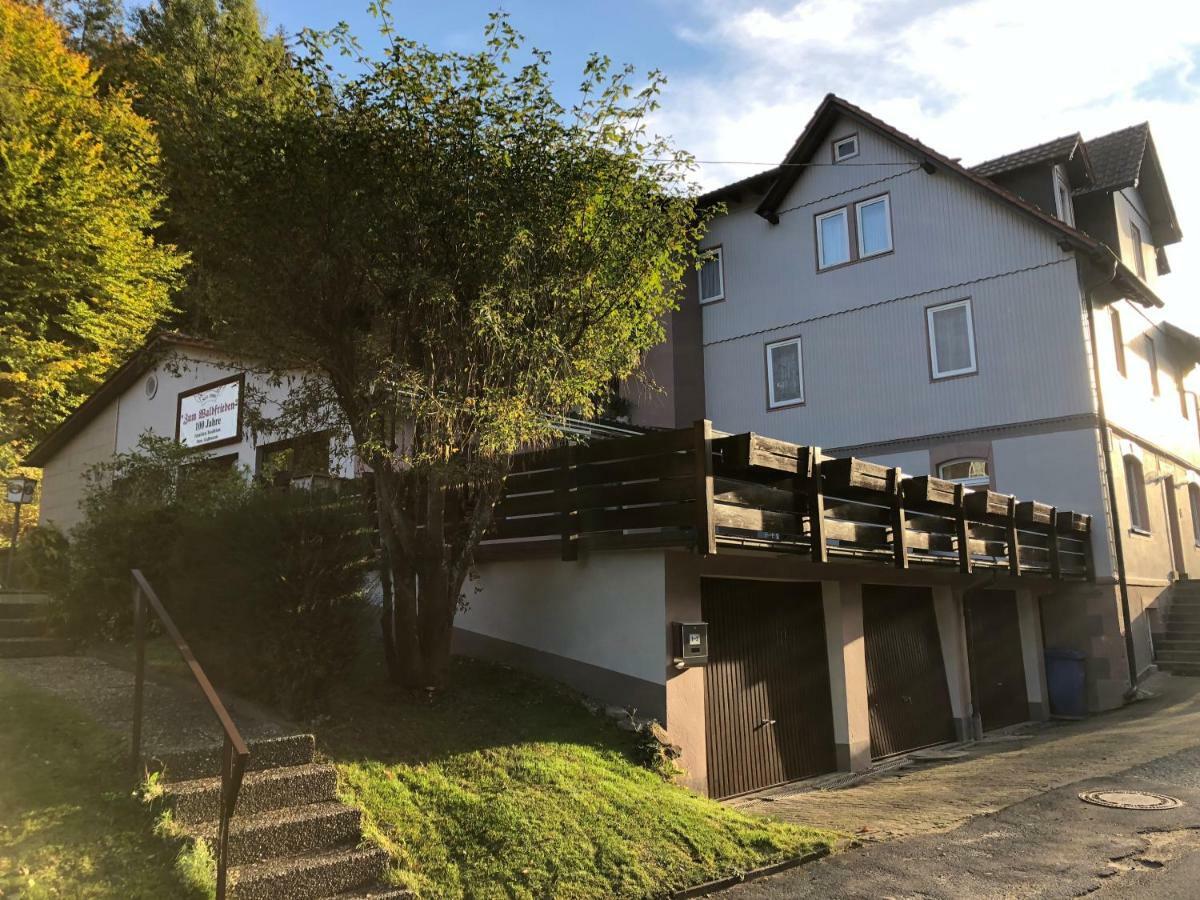 Zum Waldfrieden Otel Neuhof  Dış mekan fotoğraf